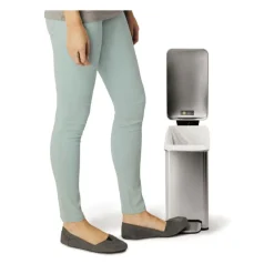 Simplehuman Profile Pedal Kitchen Bin - 10 Litre