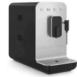 Smeg BCC12BLMUK Bean To Cup Coffee Machine with Steam Wand - Matte Black