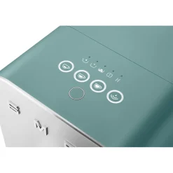 Smeg BCC12EGMUK Bean To Cup Coffee Machine with Steam Wand - Matte Emerald Green