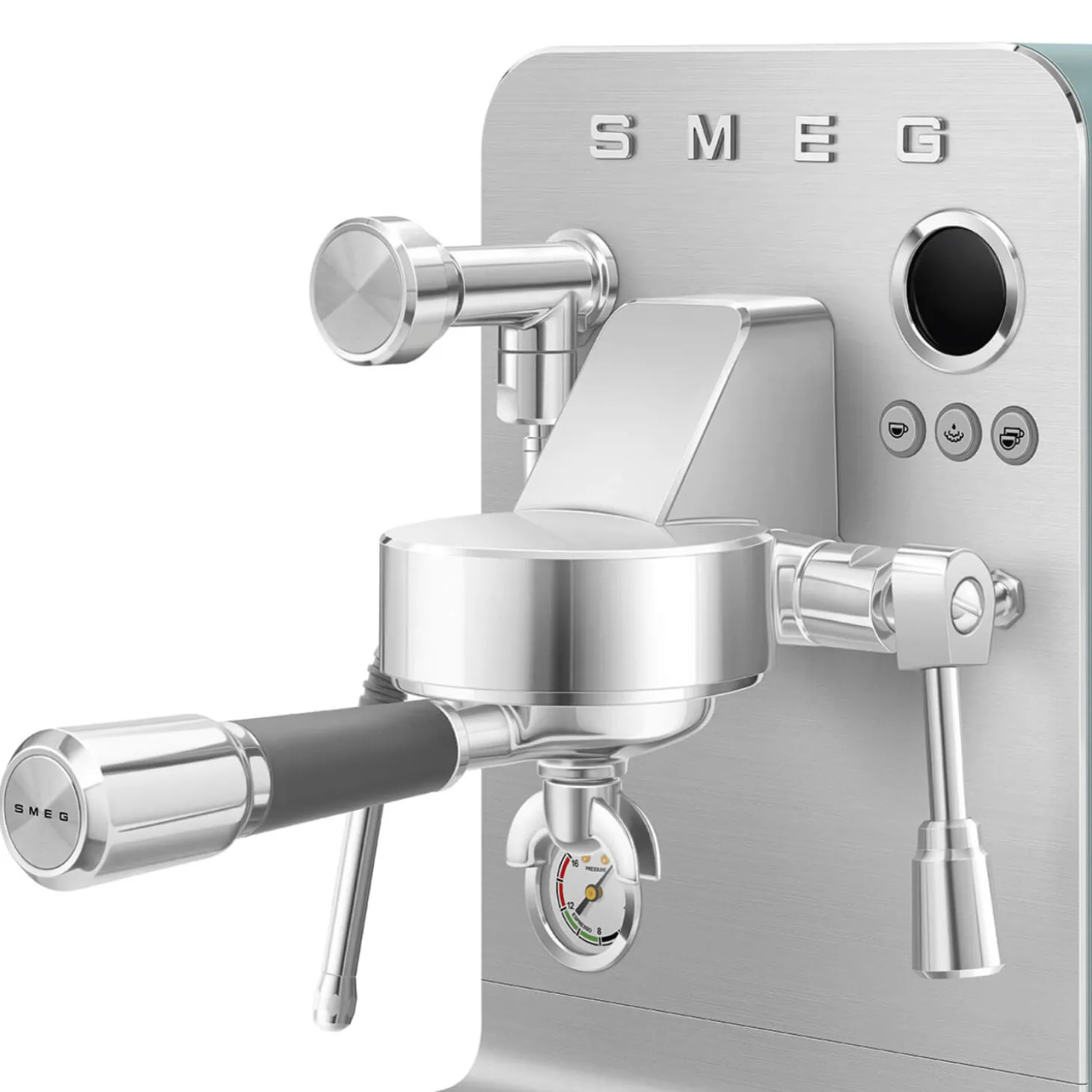Smeg EMC02EGMUK Mini Pro Espresso Coffee Machine - Matte Emerald Green