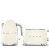Smeg Jug Kettle & 2 Slice Toaster Set - Cream