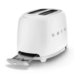 Smeg Jug Kettle & 2 Slice Toaster Set - Matte White