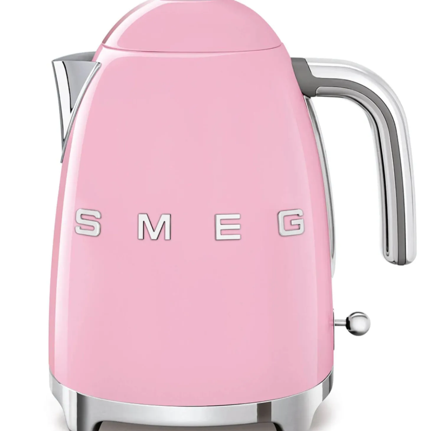 Smeg Jug Kettle & 4 Slice Toaster Set - Pink