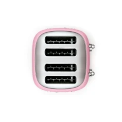 Smeg Jug Kettle & 4 Slice Toaster Set - Pink
