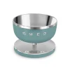Smeg KSC01 Digital Kitchen Scales - Matt Emerald Green