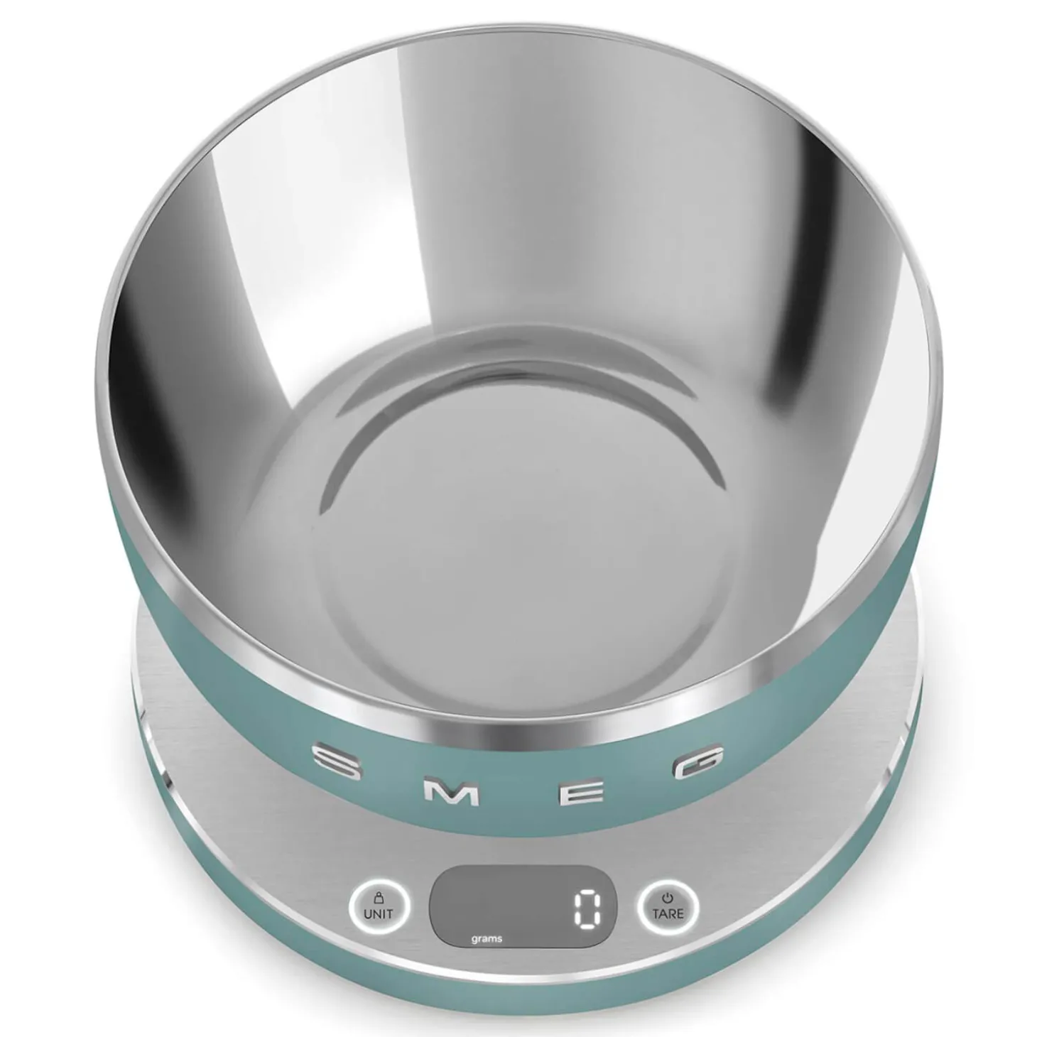 Smeg KSC01 Digital Kitchen Scales - Matt Emerald Green