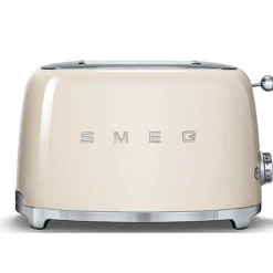 Smeg Mini Kettle & 2 Slice Toaster Set - Cream
