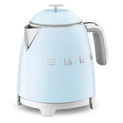Smeg Mini Kettle & 2 Slice Toaster Set - Pastel Blue