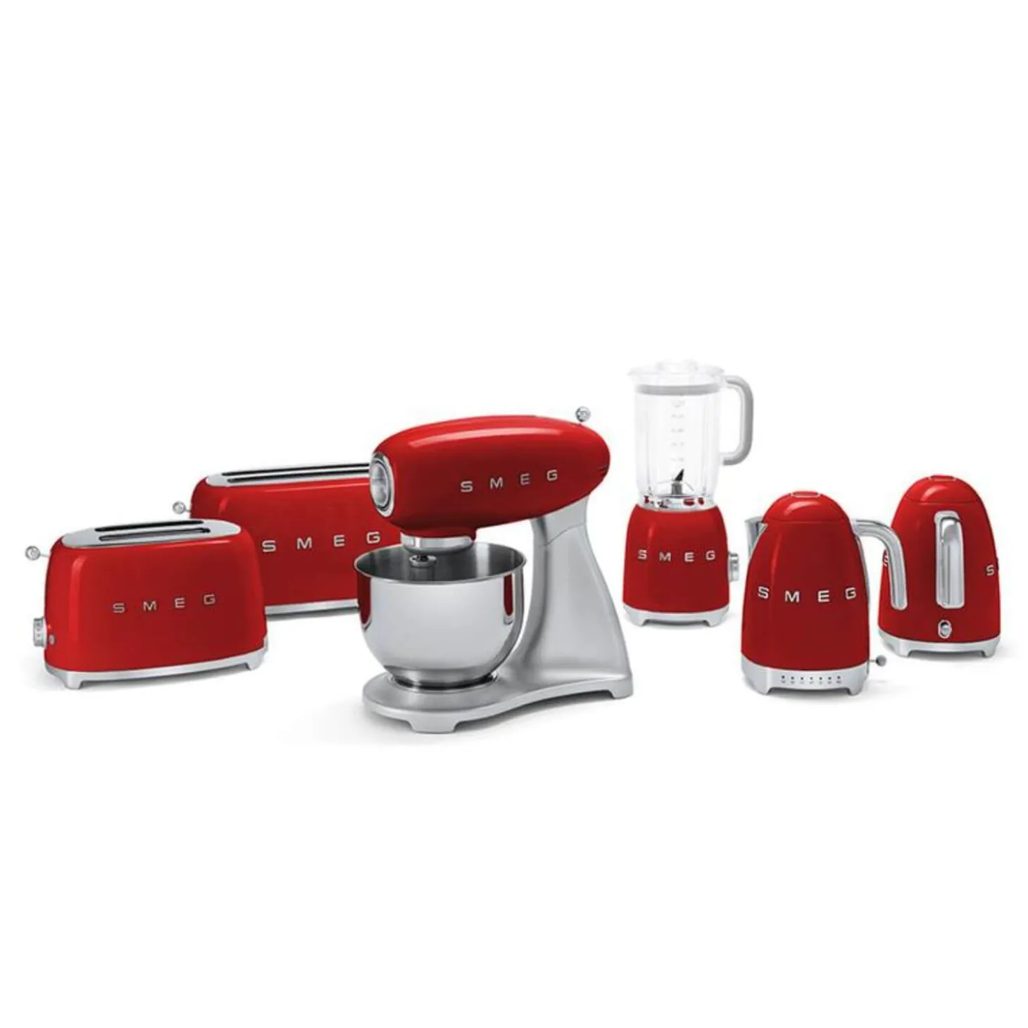 Smeg 50's Style Retro BLF03 Blender - Red