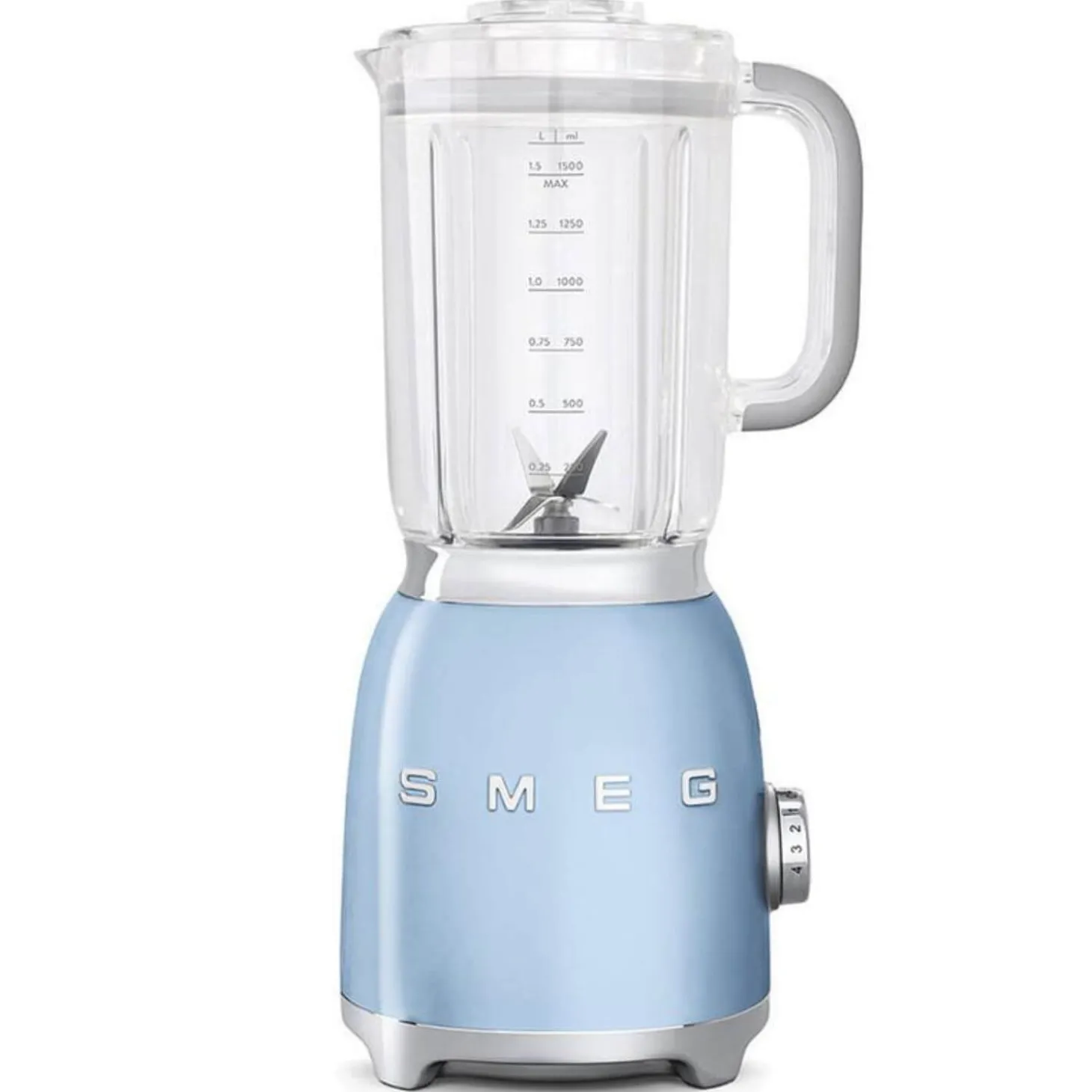 Smeg 50's Style Retro BLF03 Blender - Pastel Blue
