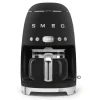 Smeg 50's Style Retro DCF02 Drip Filter Coffee Machine - Matte Black