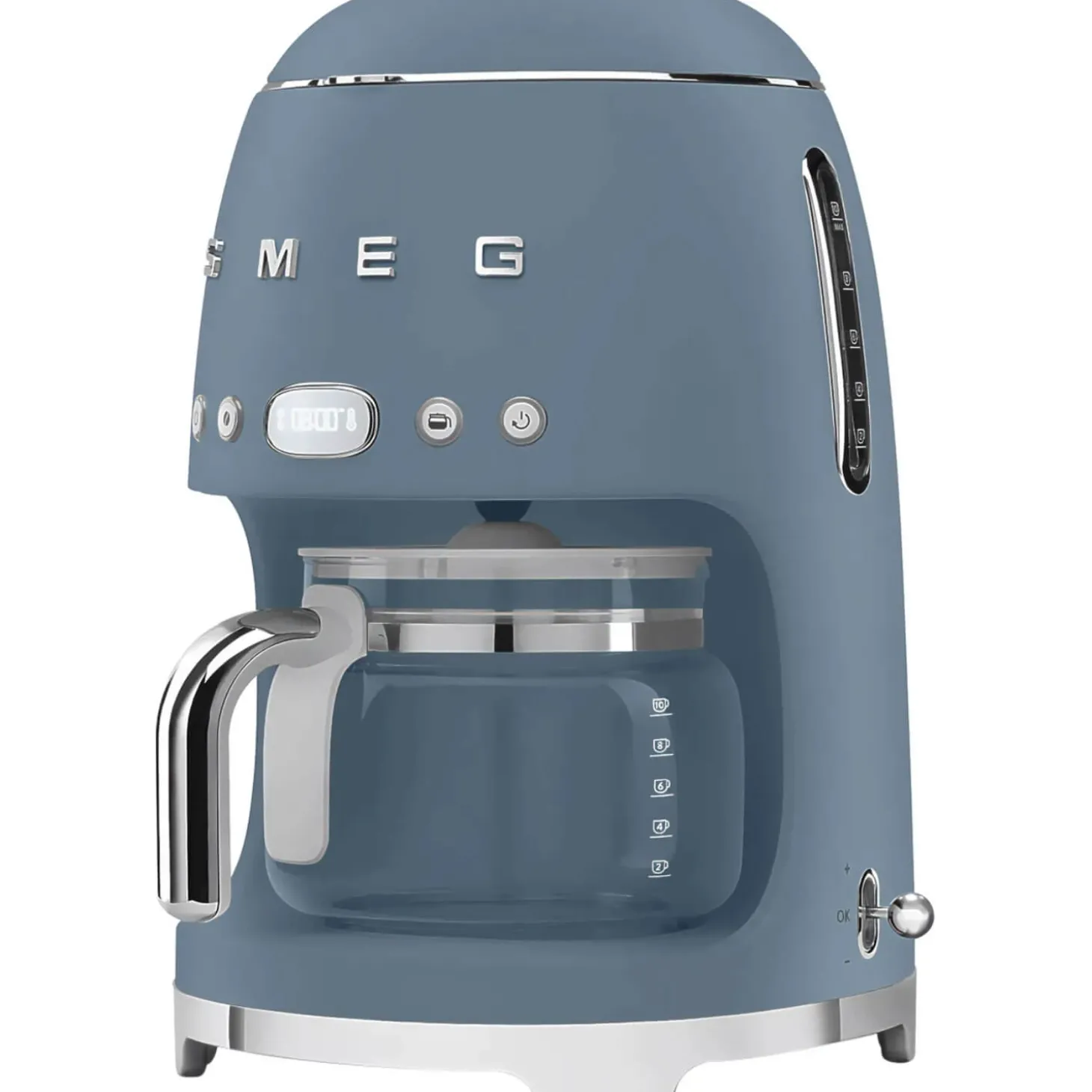 Smeg 50's Style Retro DCF02 Drip Filter Coffee Machine - Matte Storm Blue