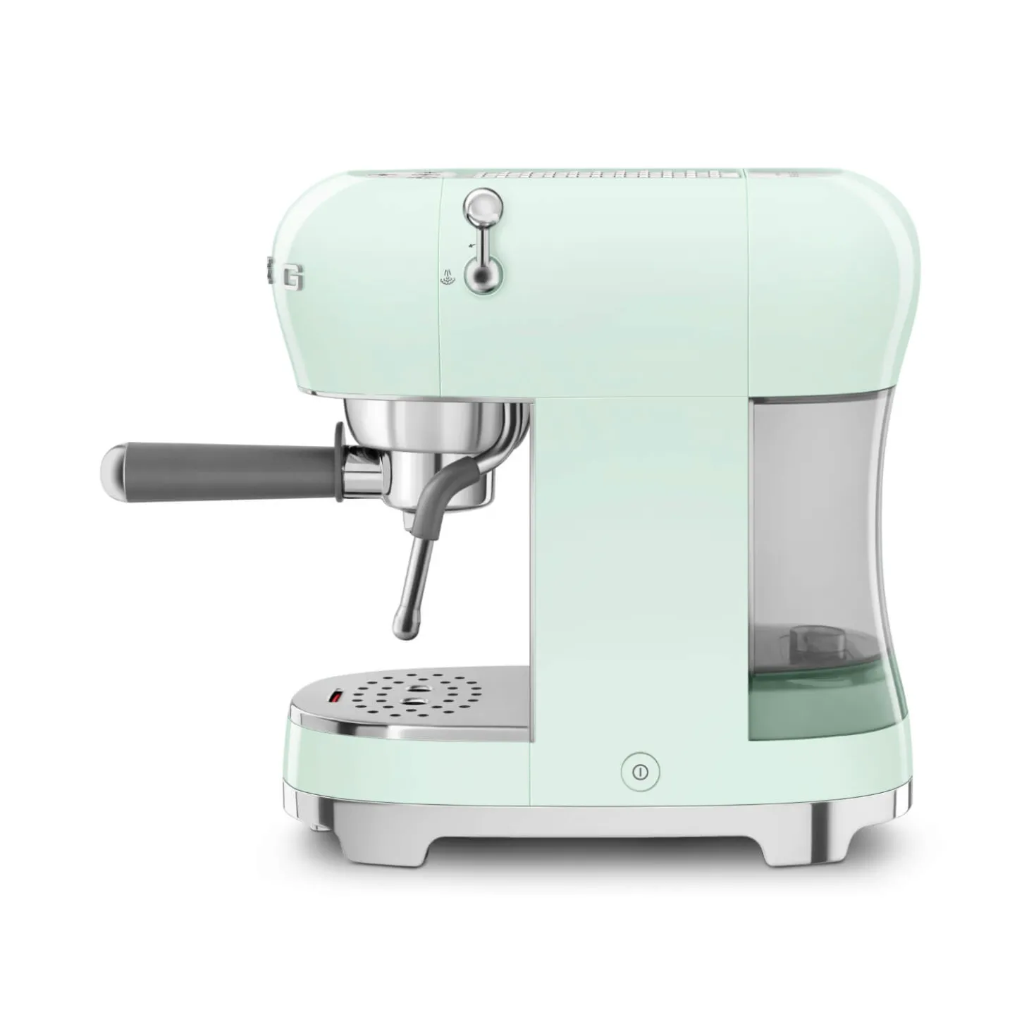 Smeg 50's Style Retro ECF02 Espresso Coffee Machine - Pastel Green