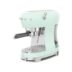 Smeg 50's Style Retro ECF02 Espresso Coffee Machine - Pastel Green