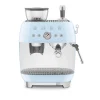Smeg 50s Style Retro EGF03 Bean-to-Cup Espresso Coffee Machine - Pastel Blue