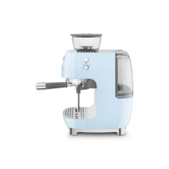 Smeg 50s Style Retro EGF03 Bean-to-Cup Espresso Coffee Machine - Pastel Blue