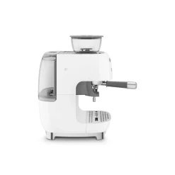 Smeg 50s Style Retro EGF03 Bean-to-Cup Espresso Coffee Machine - White
