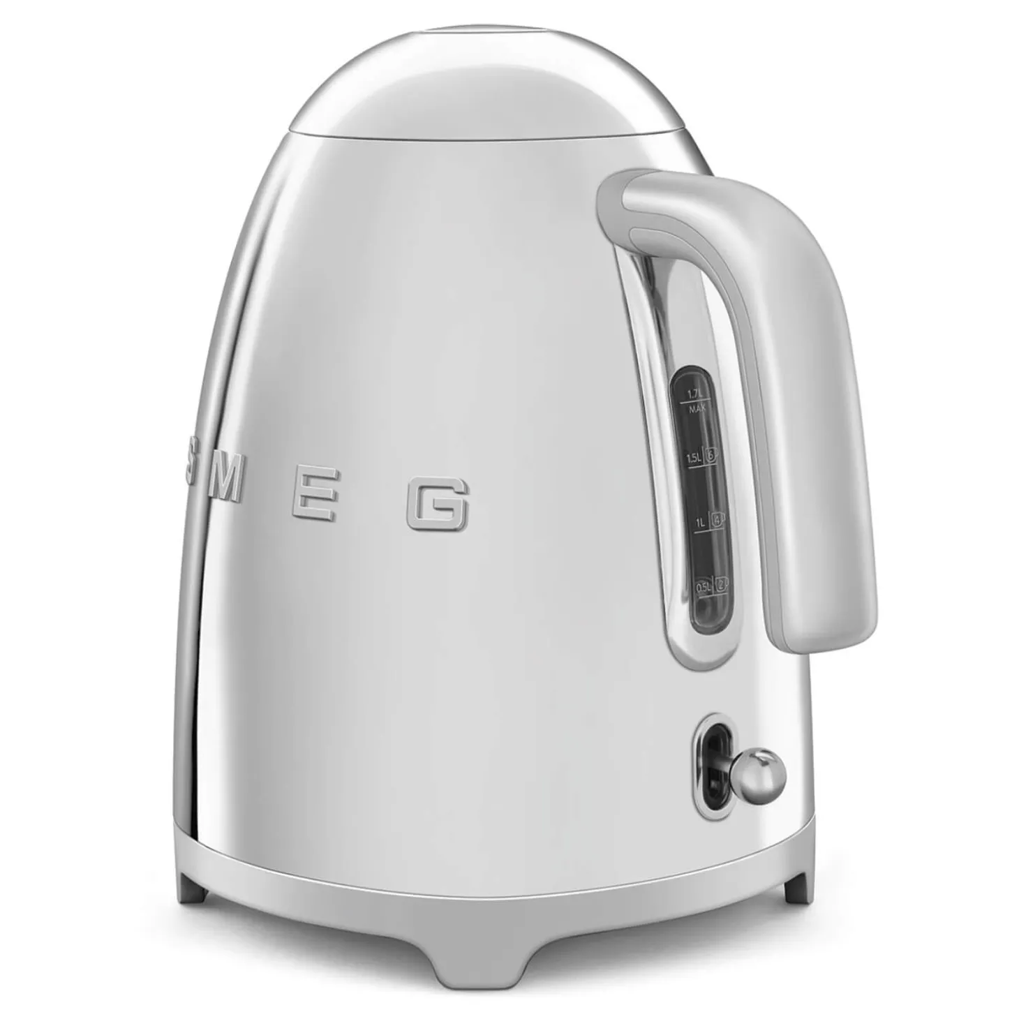 Smeg 50's Style Retro KLF03 Jug Kettle - Chrome