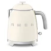 Smeg 50's Style Retro KLF05 Mini Jug Kettle - Cream
