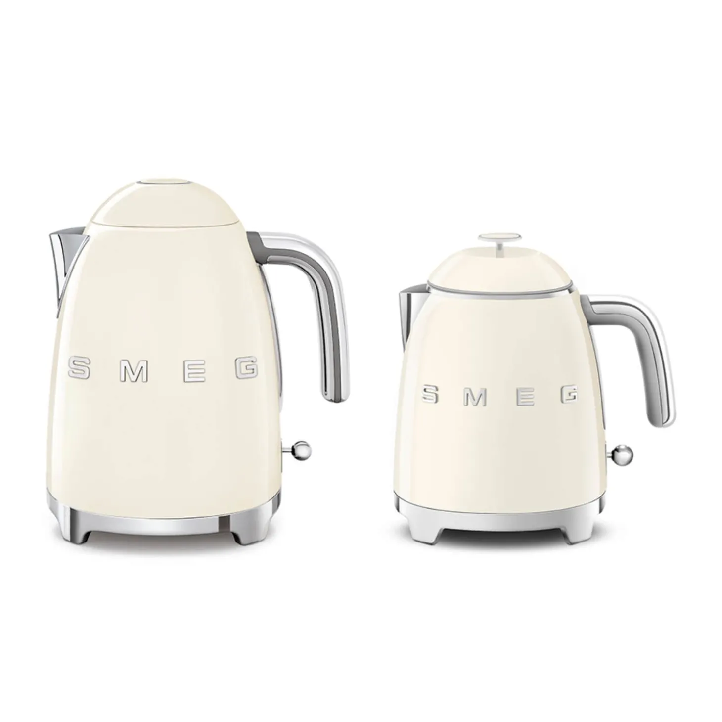 Smeg 50's Style Retro KLF05 Mini Jug Kettle - Cream