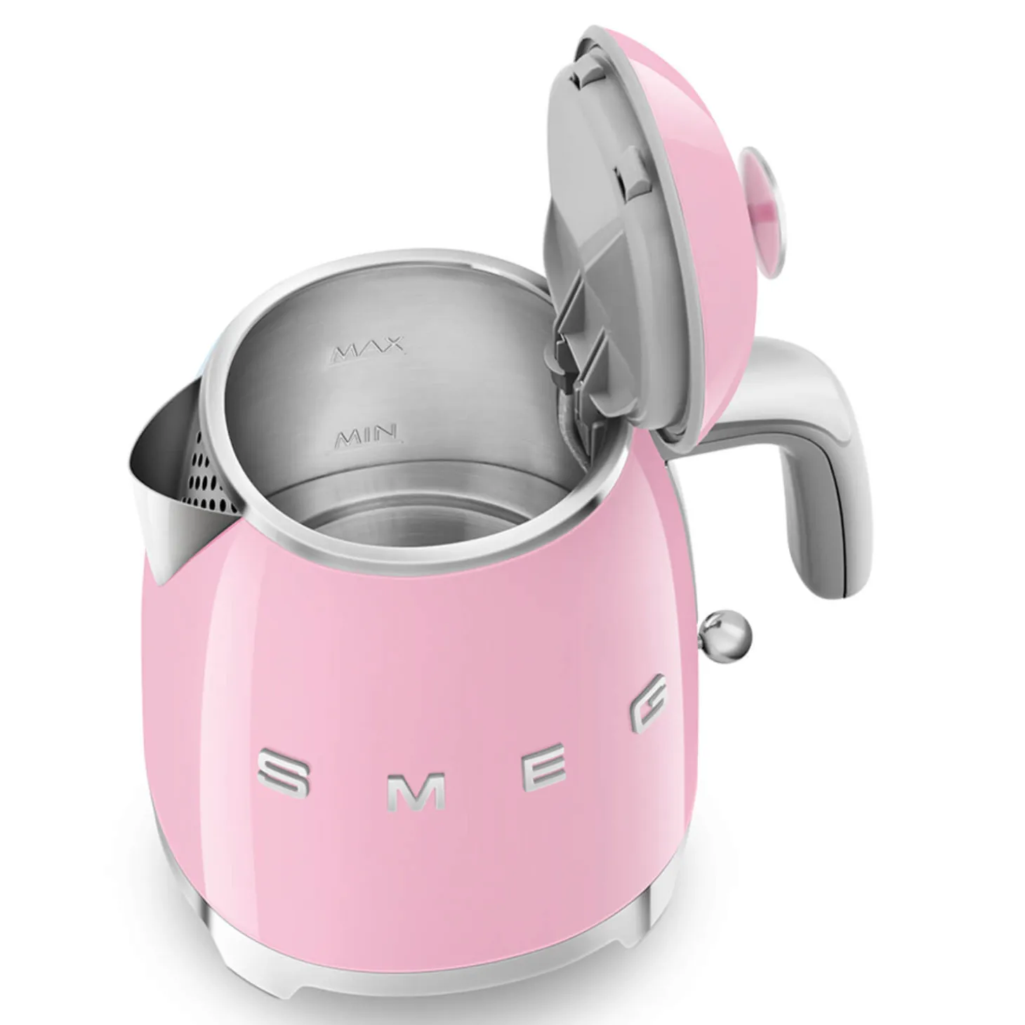 Smeg 50's Style Retro KLF05 Mini Jug Kettle - Pink