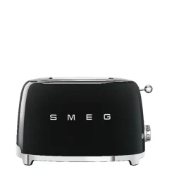 Smeg 50's Style Retro TSF01 2 Slice Toaster - Black