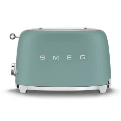 Smeg 50's Style Retro TSF01 2 Slice Toaster - Matte Emerald Green