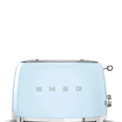 Smeg 50's Style Retro TSF01 2 Slice Toaster - Pastel Blue