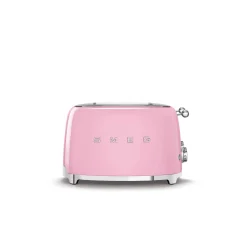 Smeg 50's Style Retro TSF03 4 Slice Toaster - Pink