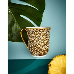 Spode Creatures of Curiosity Mug - Leopard Print