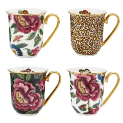 Spode Creatures Of Curiosity 4 Piece Mug Gift Set