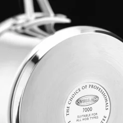 Stellar 7000 Stainless Steel Casserole - 24cm
