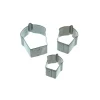 Sweetly Does It 3 Piece Metal Fondant Cutter Set - Cupcake