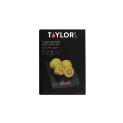 Taylor Pro Scale Digital Dual 5kg Glass Kitchen Scale - Black
