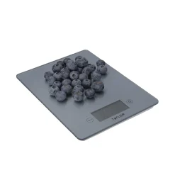 Taylor Pro Scale Digital 5kg Glass Kitchen Scale - Pewter