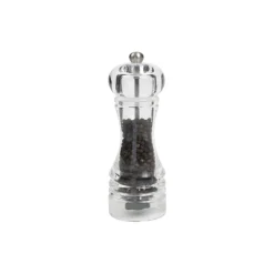 T&G Capstan 18cm Acrylic Pepper Mill - Clear