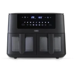 Tower T17151 Vortx 8L Vizion Dual Basket Digital Air Fryer - Black