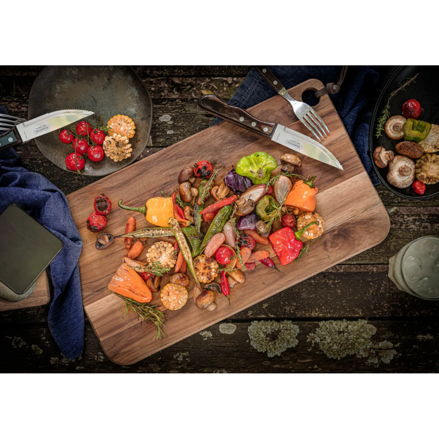 Tramontina Churrasco Jumbo Guacho Steak Knife - 5"