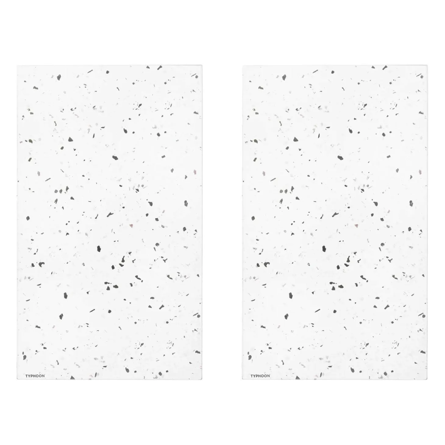 Typhoon Elements Set of 2 Quartz Glass Hob Protectors