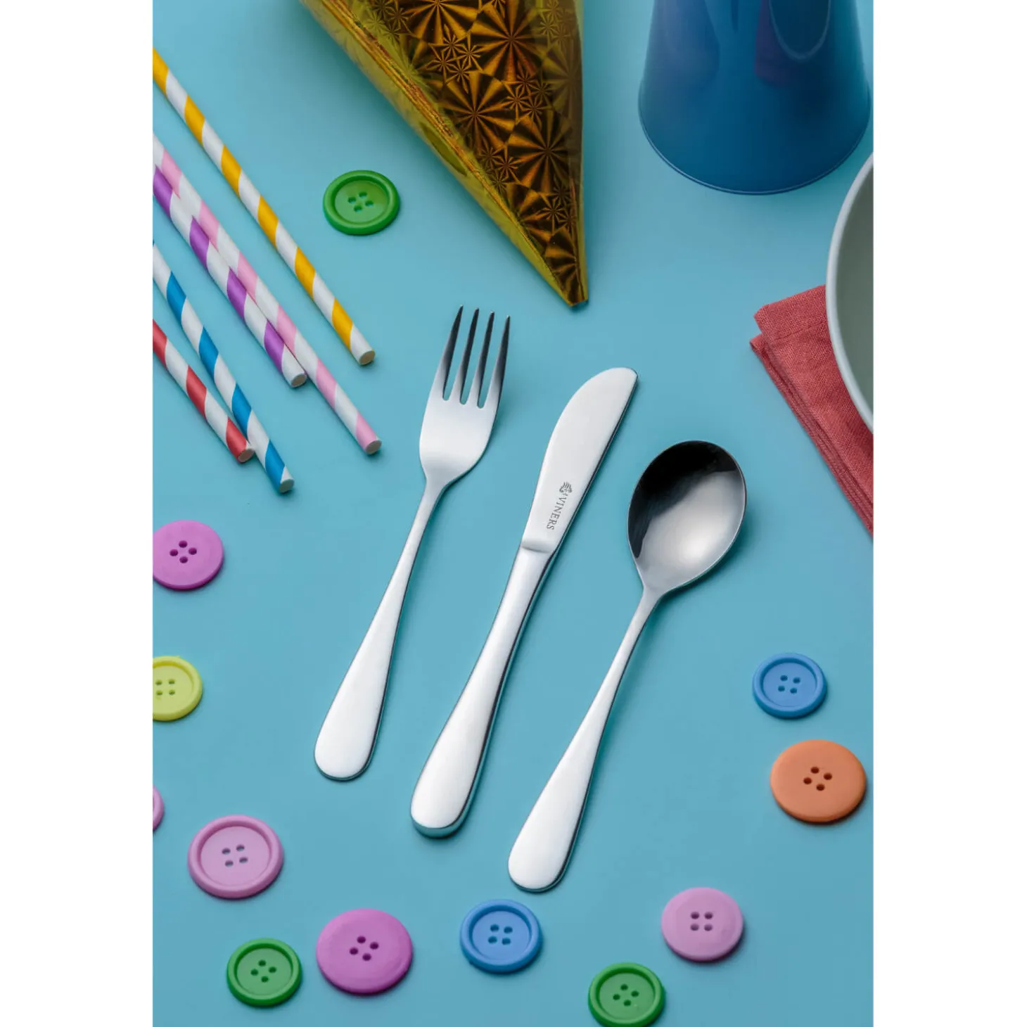 Viners Everyday 3-Piece Childrens Cutlery Set