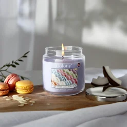 Wax Lyrical Colony Medium Scented Candle Jar - Sweet Macarons
