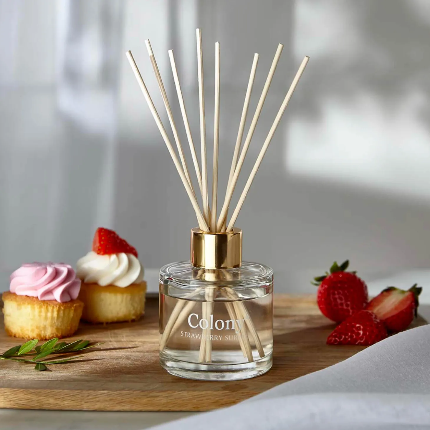 Wax Lyrical Colony 100ml Reed Diffuser - Strawberry Surprise