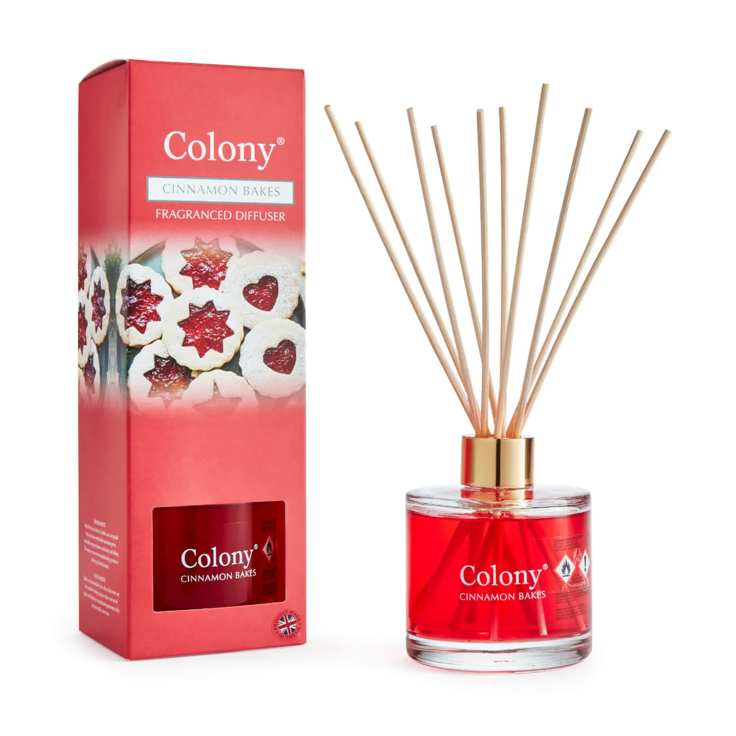 Wax Lyrical Colony 200ml Reed Diffuser - Cinnamon Bakes