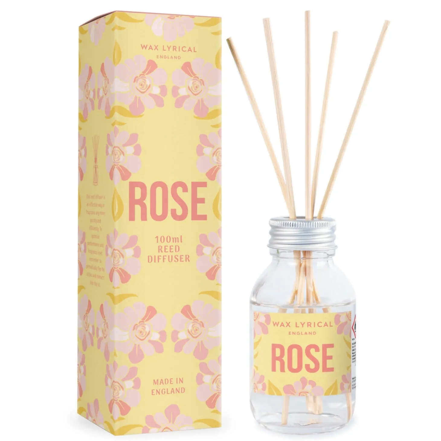 Wax Lyrical 100ml Reed Diffuser - Rose