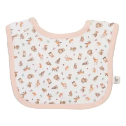 Wrendale Designs by Hannah Dale Little Wren 100% Cotton Bib Gift Set - Little Forest