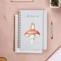 Wrendale Designs by Hannah Dale A4 Spiral Notebook - He's A Fun-Gi Mouse
