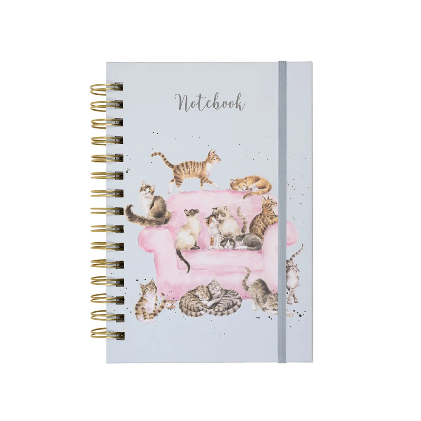 Wrendale Designs by Hannah Dale A5 Notebook - Cattitude