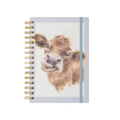 Wrendale Designs by Hannah Dale A5 Notebook - Mooo - Cow