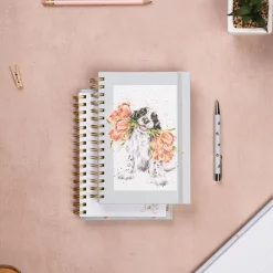 Wrendale Designs by Hannah Dale A5 Spiral Notebook - Blooming With Love