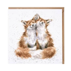 Wrendale Designs By Hannah Dale Card - Contentment - Fox